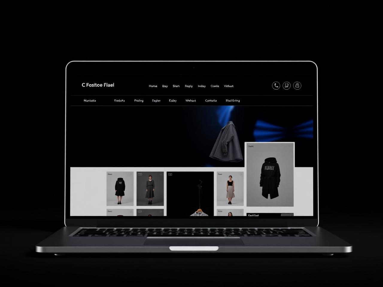 Atelier Noir website design by Apex Web Studio